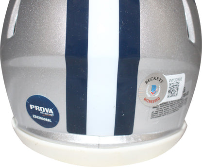 Dat Nguyen Dallas Cowboys Autographed Speed Mini Helmet (Beckett)
