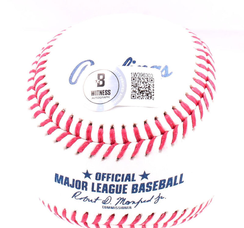 Tino Martinez Autographed Official MLB Baseball - Inscribed "Bam-Tino"
