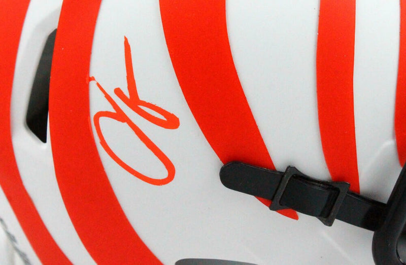 Chad Johnson Signed Cincinnati Bengals Lunar Speed Mini Helmet