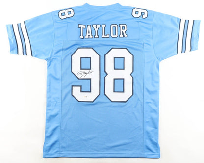 Lawrence Taylor Signed North Carolina Tar Heels Custom Jersey (JSA COA)