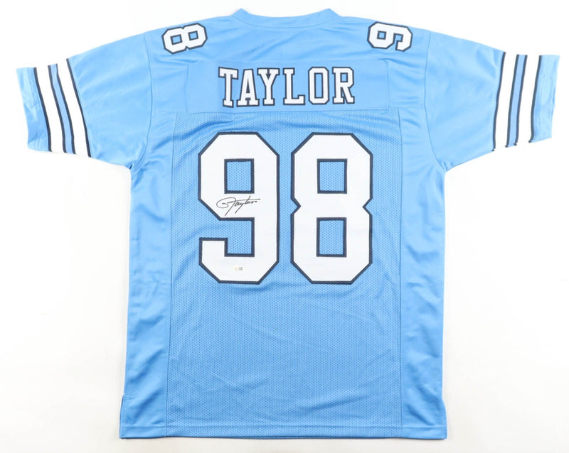 Lawrence Taylor Signed North Carolina Tar Heels Custom Jersey (JSA COA)