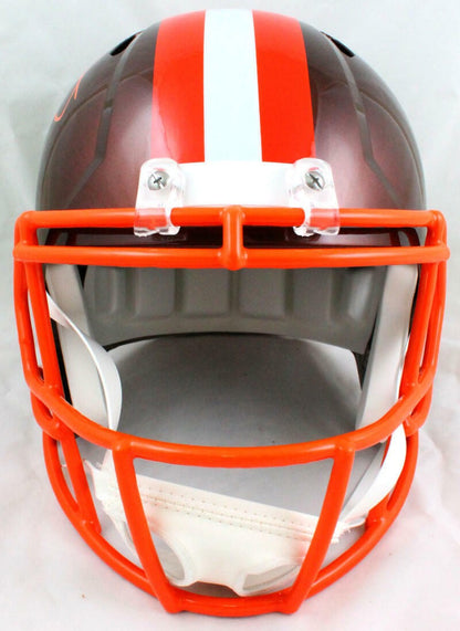 Odell Beckham Autographed Cleveland Browns Full Size Flash Speed Helmet