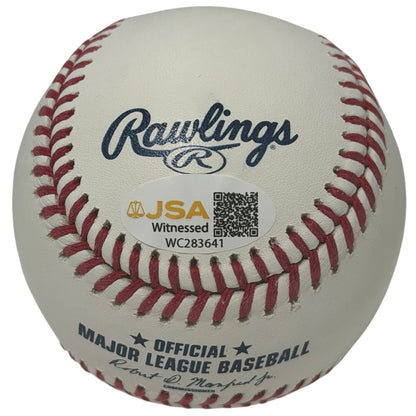 Jack Clark Signed Rawlings Official Major League Baseball - 3 Inscriptions