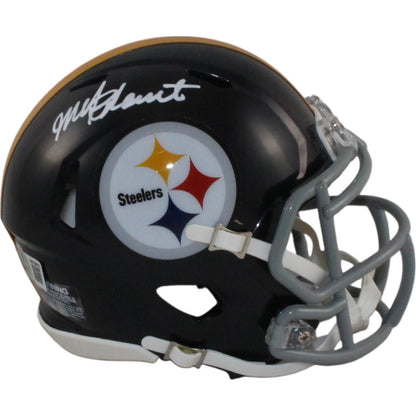 Mel Blount Signed Pittsburgh Steelers Throwback Mini Helmet (Beckett)