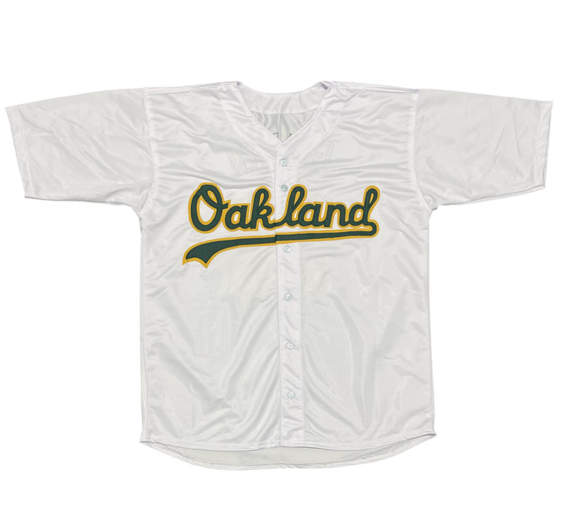Jason Giambi Signed Oakland Athletics Custom Jersey (2000 MVP Inscription)