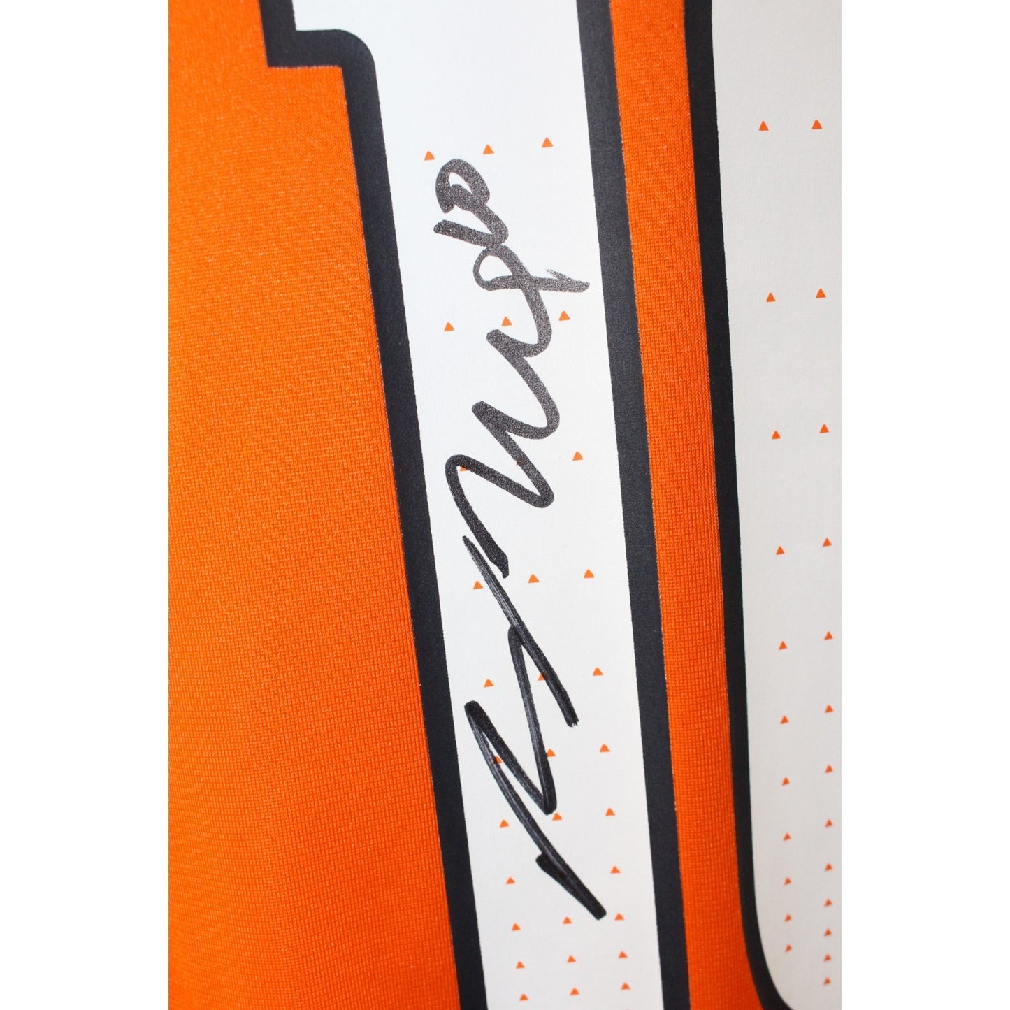 Bo Nix Autographed Denver Broncos Orange Nike Jersey