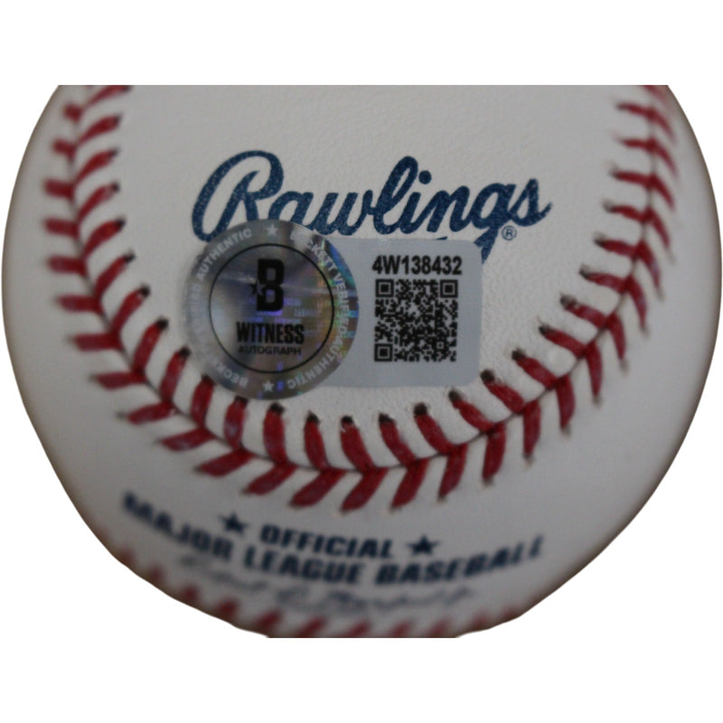Manny Ramirez Autographed Boston Red Sox Baseball (04 07 Champs Inscription)