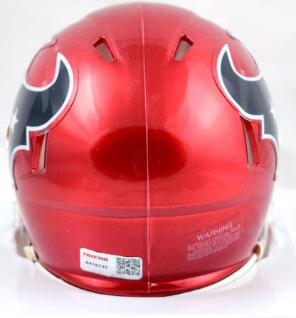 Dameon Pierce Autographed Houston Texans Flash Speed Mini Helmet