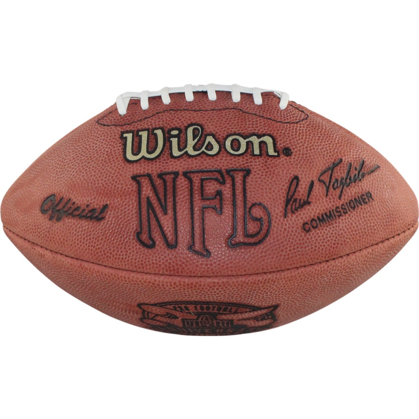 Paul Krause Signed Minnesota Vikings 1998 Hall of Fame Game Football