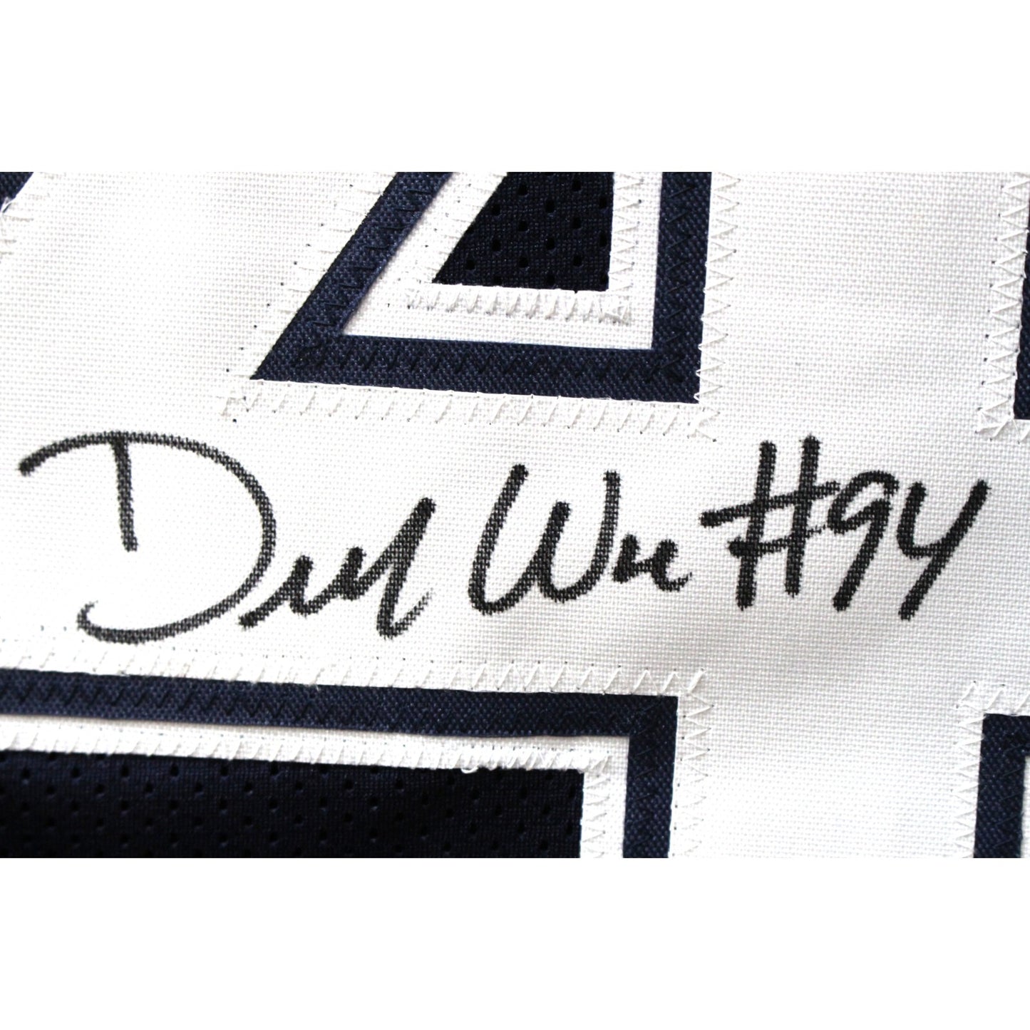 DeMarcus Ware Autographed Pro Style Blue Jersey