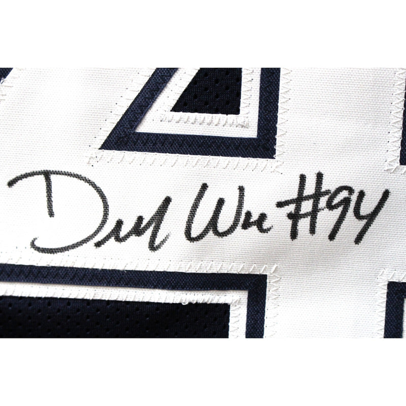 DeMarcus Ware Autographed Pro Style Blue Jersey
