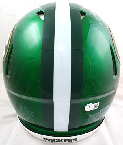 Davante Adams Signed Green Bay Packers Flash Speed Authentic Helmet