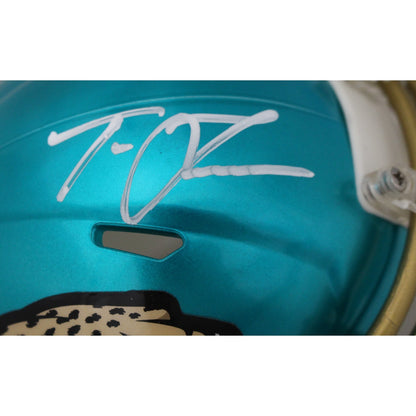 Trevor Lawrence Jacksonville Jaguars Autographed Flash Mini Helmet