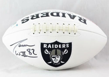 Jason Witten Autographed Las Vegas Raiders Logo Football