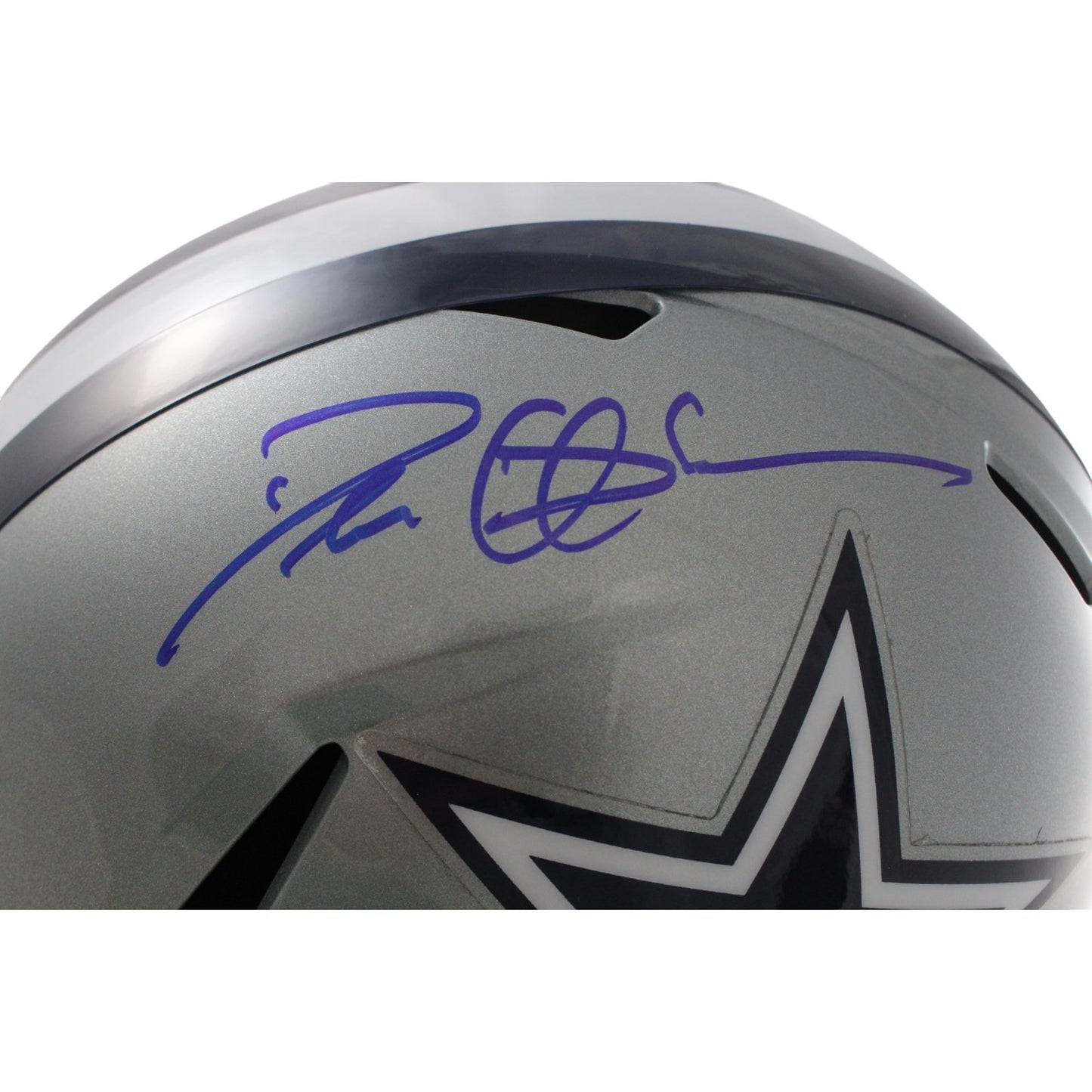 Deion Sanders Dallas Cowboys Autographed Full Size Replica Helmet