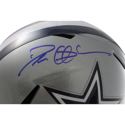 Deion Sanders Dallas Cowboys Autographed Full Size Replica Helmet