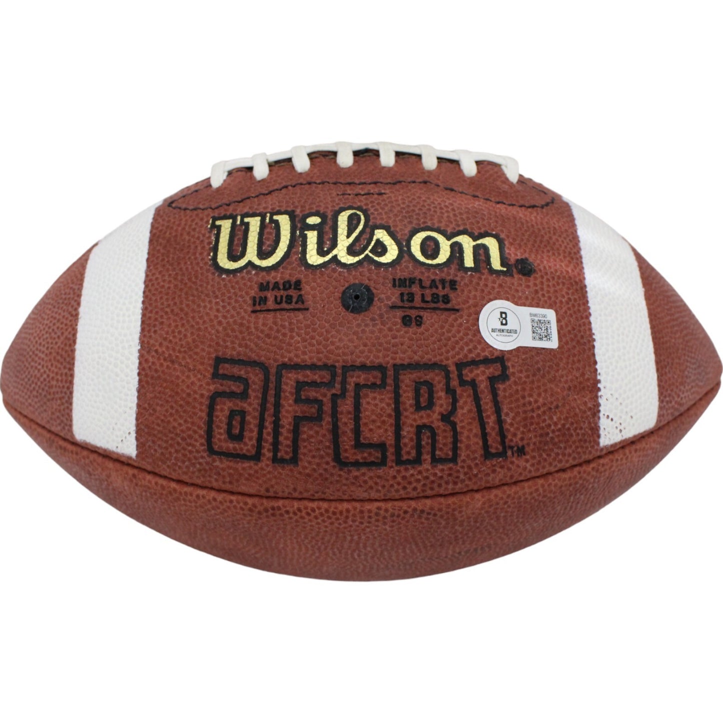 Rashaan Salaam Signed Colorado Buffaloes Wilson Leather 1001 Football