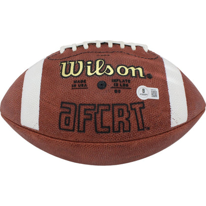 Rashaan Salaam Signed Colorado Buffaloes Wilson Leather 1001 Football