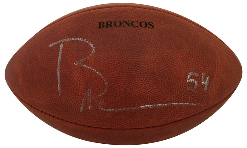 Brandon Marshall Signed Denver Broncos Official Team Issued Football