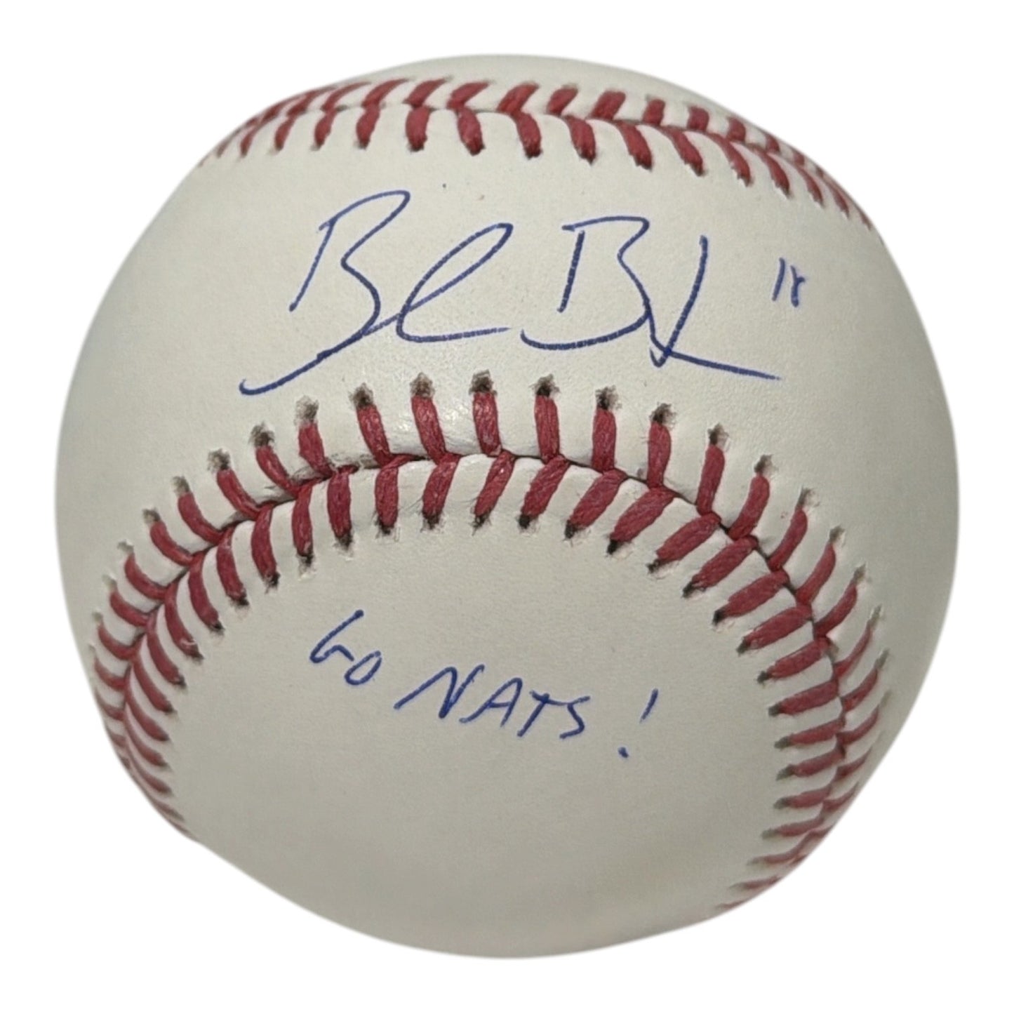 Blake Butera Signed Washington Nationals ROMLB Baseball - "Go Nats!" JSA