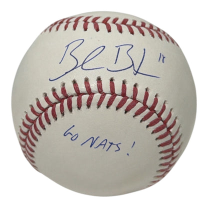 Blake Butera Signed Washington Nationals ROMLB Baseball - "Go Nats!" JSA