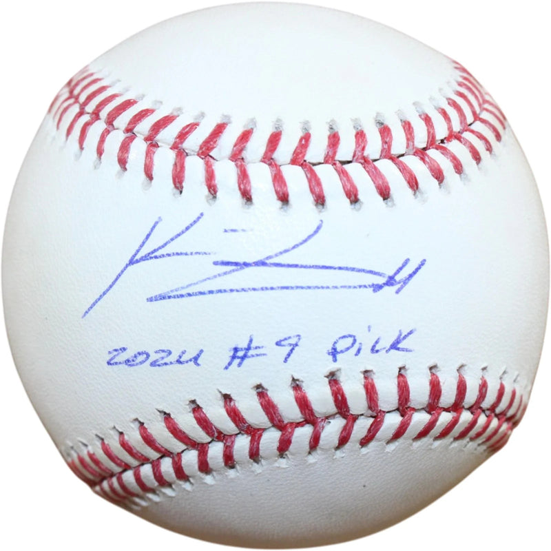 Konner Griffin Autographed Pittsburgh Pirates Official MLB Baseball