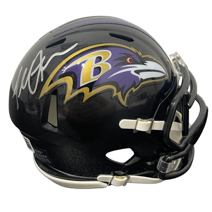 Terrell Suggs Baltimore Ravens Signed Speed Mini Helmet