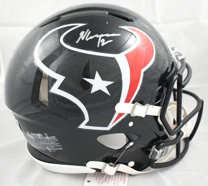 Nico Collins Signed Houston Texans Full Size Speed Authentic Helmet