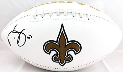 Darren Sproles Signed New Orleans Saints Logo Football - Black