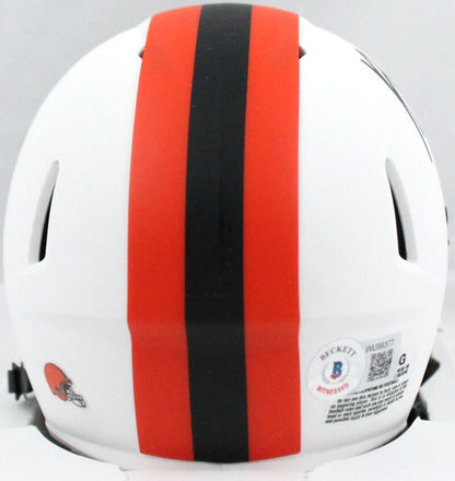 Amari Cooper Autographed Cleveland Browns Lunar Speed Mini Helmet