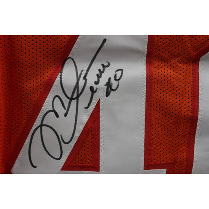 Mike Alstott Signed Tampa Bay Buccaneers Throwback Orange Pro Style Jersey