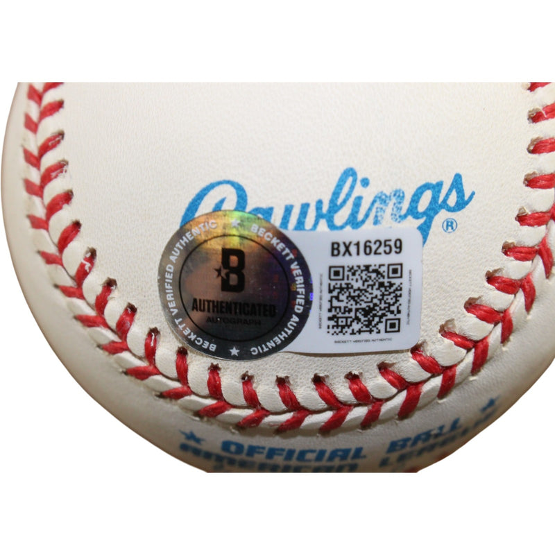 Bobby Doerr Signed Boston Red Sox Official Major League Baseball