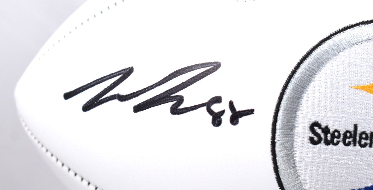 Pat Freiermuth Signed Pittsburgh Steelers Logo Football