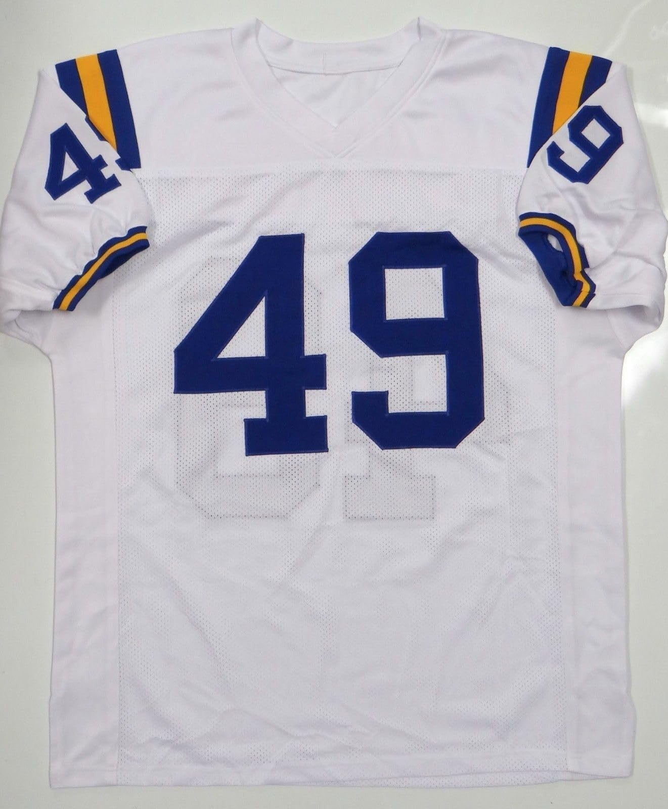 Barkevious Mingo Signed LSU Geaux Tigers Style White Jersey