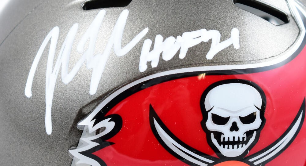 John Lynch Signed Tampa Bay Buccaneers Speed Mini Helmet - HOF