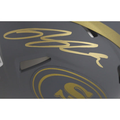 Ricky Pearsall San Francisco 49ers Autographed Slate Mini Helmet