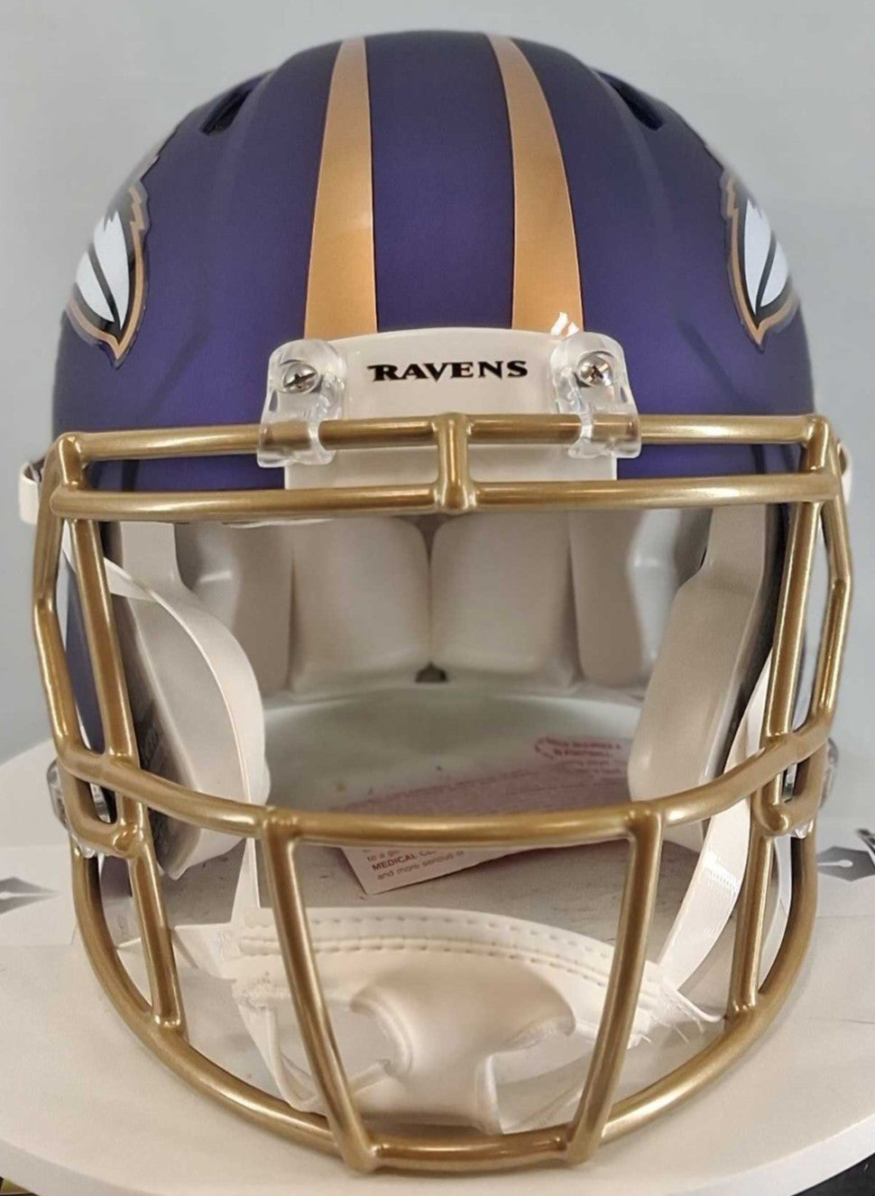 Trey Hendrickson Signed Baltimore Ravens Authentic Alternate Helmet