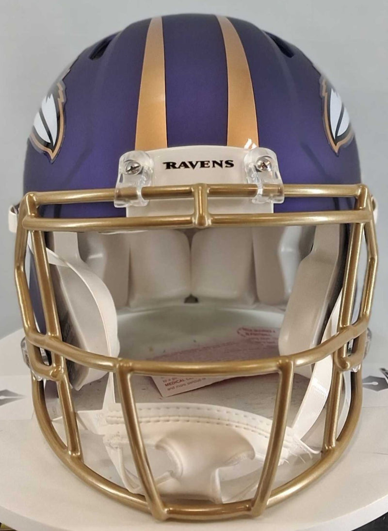 Trey Hendrickson Signed Baltimore Ravens Authentic Alternate Helmet