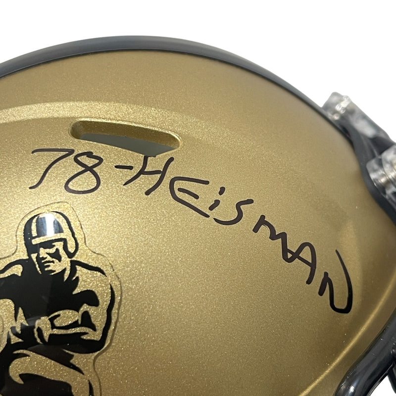 Billy Sims Signed Heisman Mini Helmet '78 Heisman Beckett Witnessed