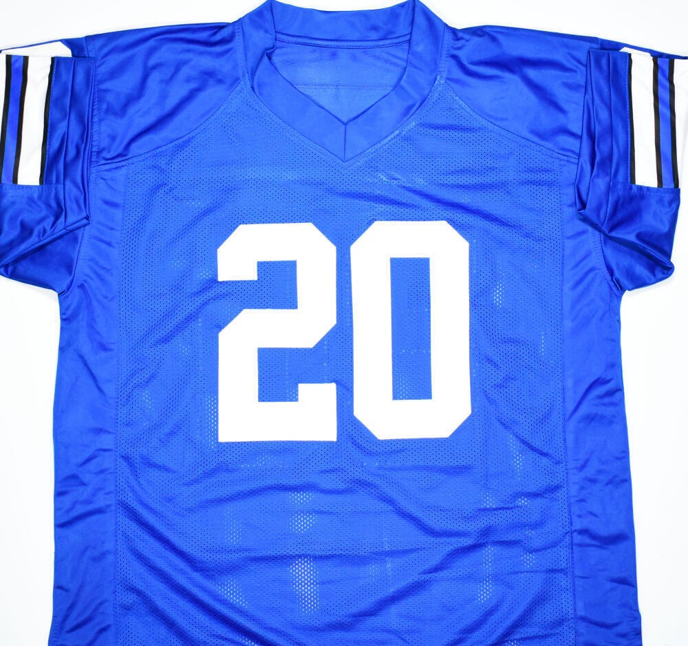 Mel Renfro Autographed Dallas Cowboys Style Custom Blue Jersey (HOF)