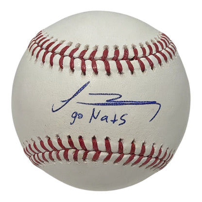 Travis Syroka Autographed Washington Nationals ROMLB Baseball