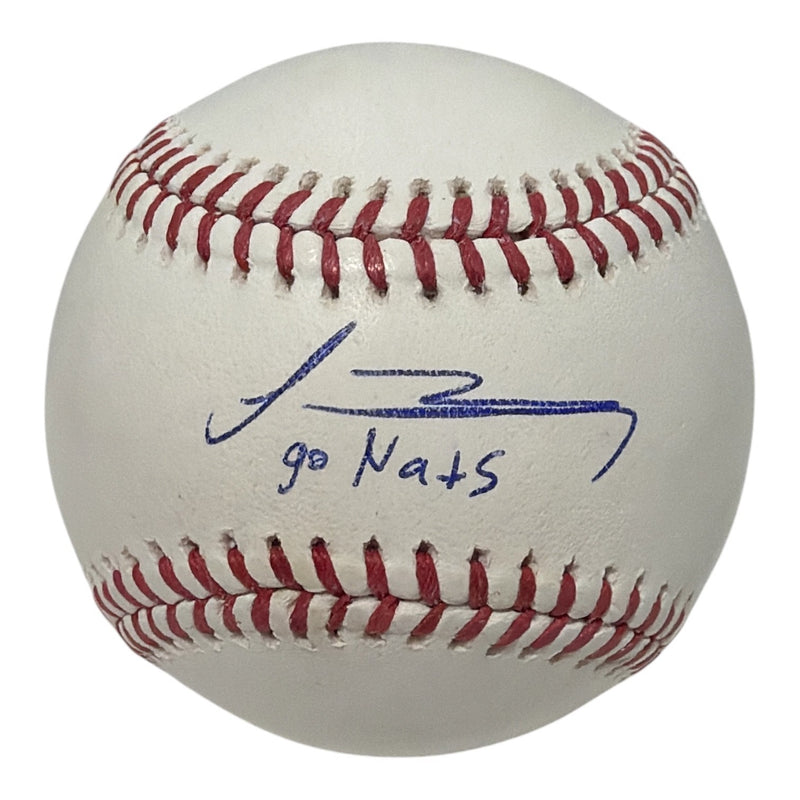 Travis Syroka Autographed Washington Nationals ROMLB Baseball