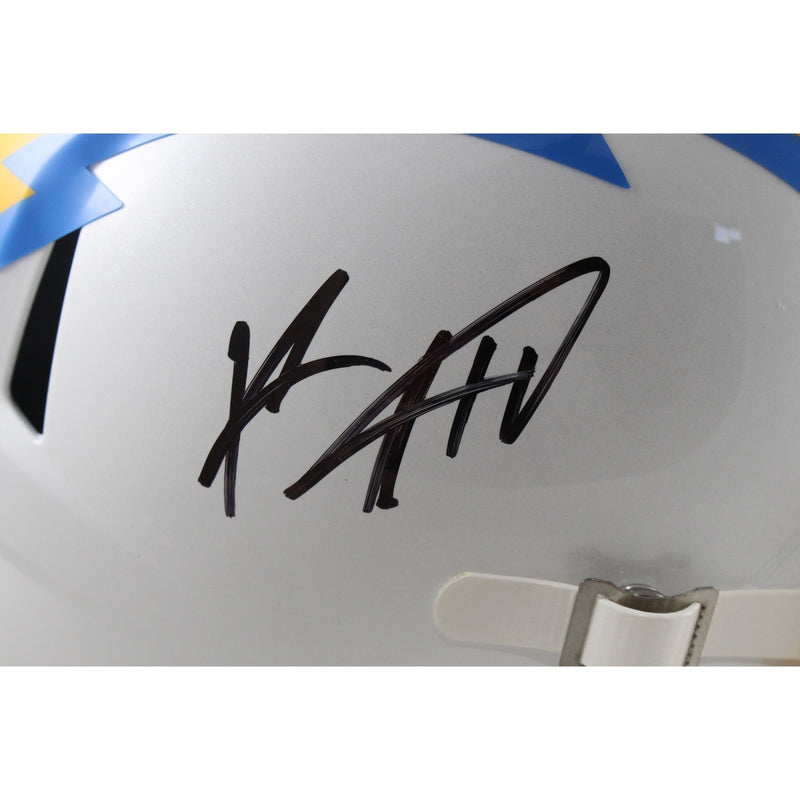 Keenan Allen Signed Los Angeles Chargers Full Size Replica Helmet (BAS)