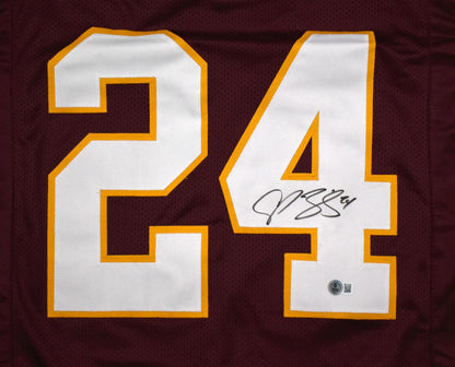 Champ Bailey Signed Burgundy Custom Jersey