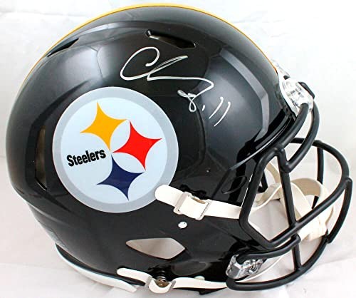 Chase Claypool Autographed Pittsburgh Steelers Speed Authentic Helmet