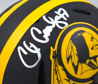 Chris Cooley Autographed Washington Commanders Eclipse Mini Helmet