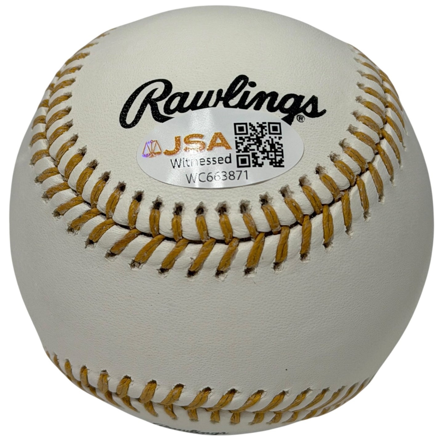 Willie Wilson Signed Gold Glove Baseball with "80 GG" Inscription