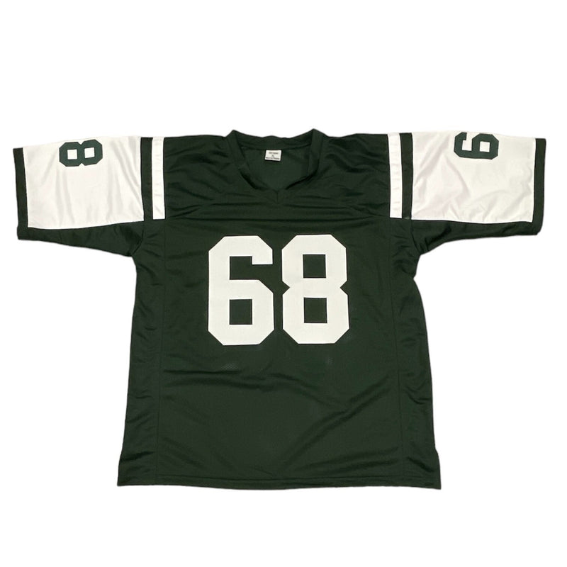 Kevin Mawae Signed New York Jets Custom Jersey (HOF 2019)