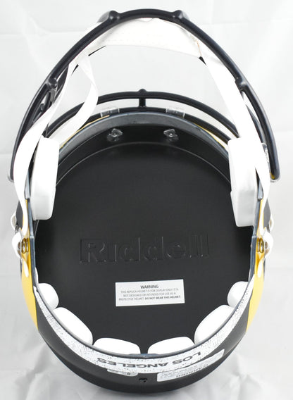 Matthew Stafford Signed Los Angeles Rams Full Size Rivalries Speed Helmet