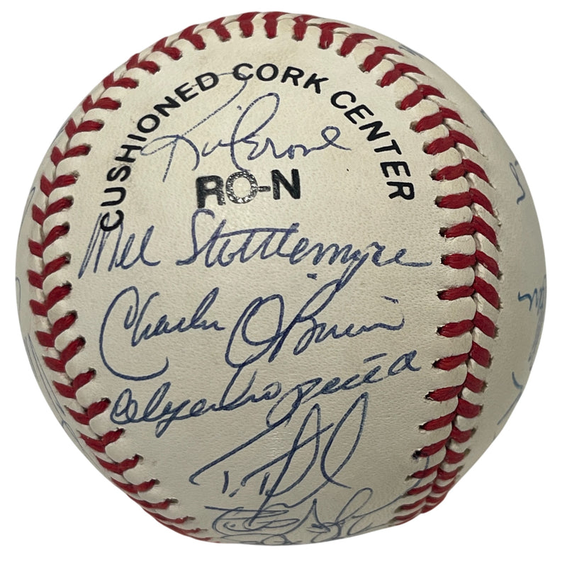 1991 New York Mets Team Signed Autographed Baseball (JSA LOA)